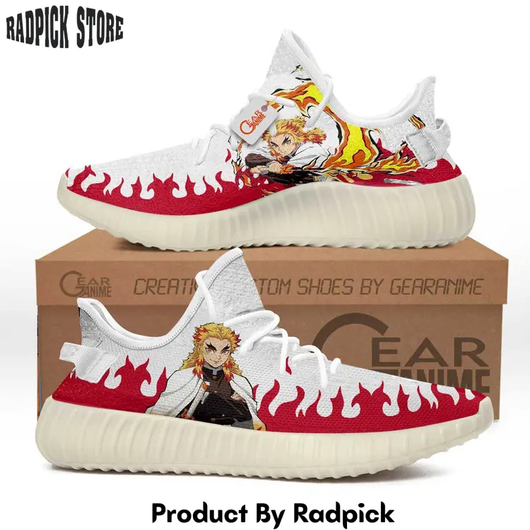 Kyojuro yeezy shoes anime sneakers  rp115115115